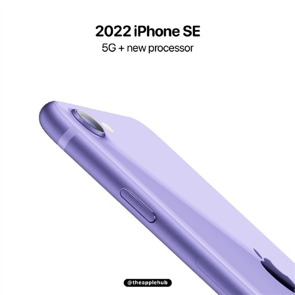3000元起售?iPhone SE 2022渲染圖曝光:6.1英寸劉海屏